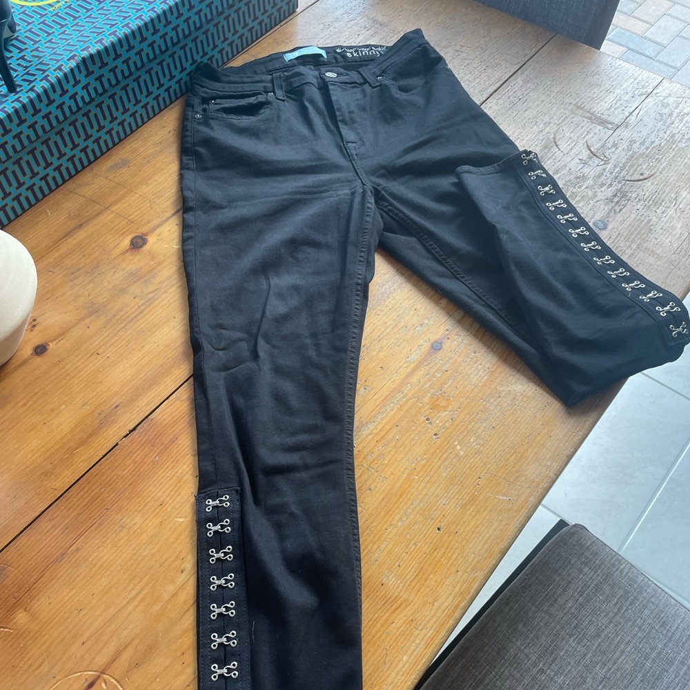 Seven for all Mankind Jeans with Silver Clasp Detail